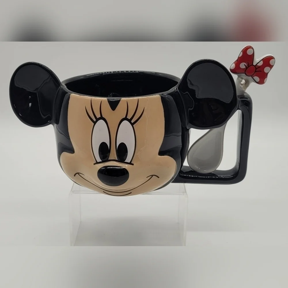 Disney Coffee Cup & Spoon Set - Minnie Mouse​​​